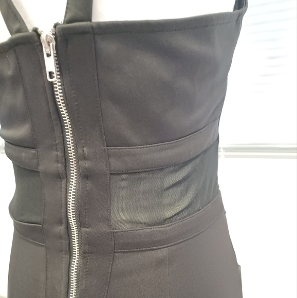 2/$50 Black Dress With Mesh Accents - Size Small - Picture 6 of 11